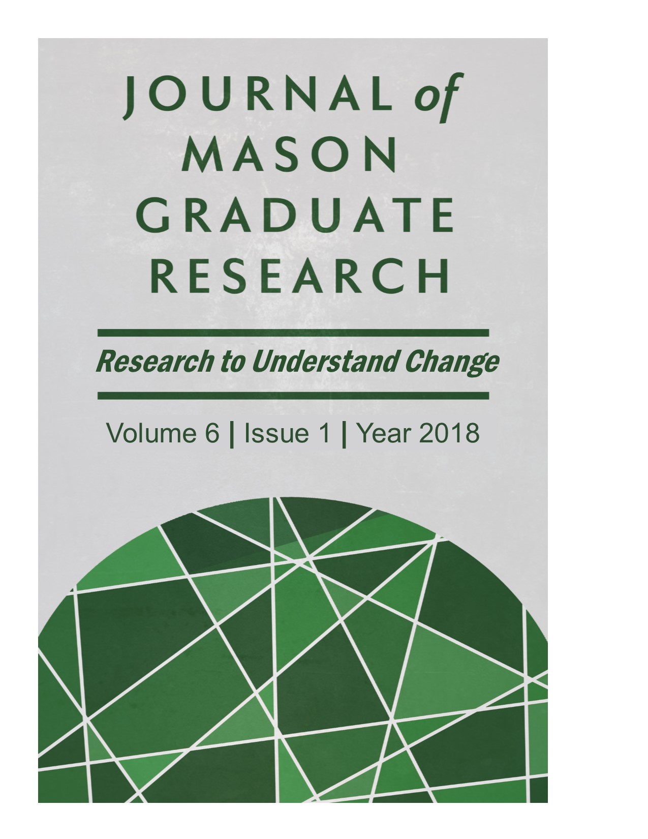 Journal of Mason Graduate Research, Volume 6, Issue 1, 2018