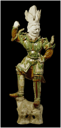 Tomb guardian, 700-750. Museum no. C.48-1955